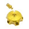 Motorcycle CNC Fuel Tank Cap Aluminum Alloy CNC Gas Fuel Tank Cap Cover 48.5mm for 125 140 150 160 CC Pit Dirt Motor Bike