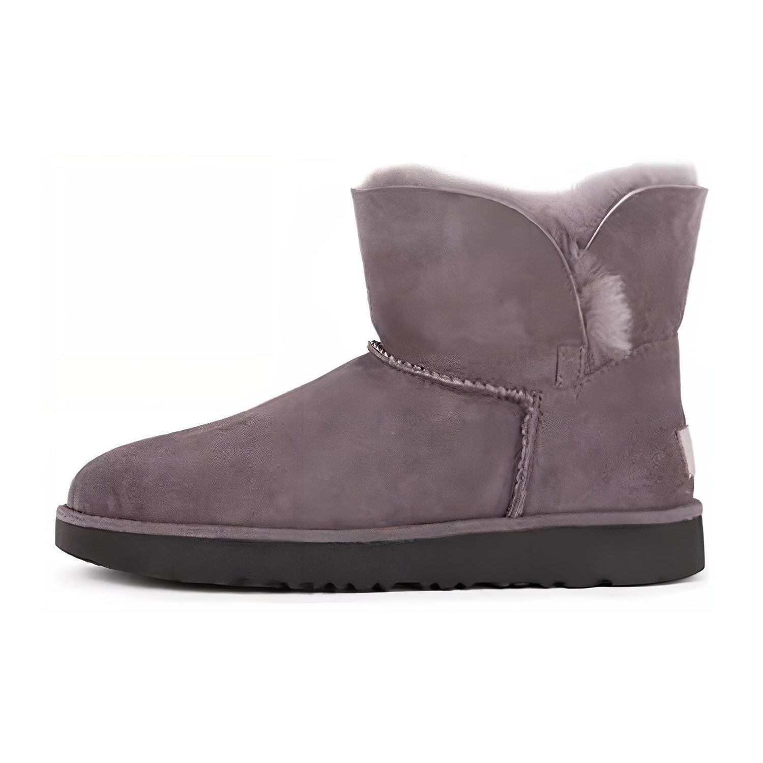 

UGG Короткие зимние ботинки с круглым носком, женские, серые 1016417-SYGR 36