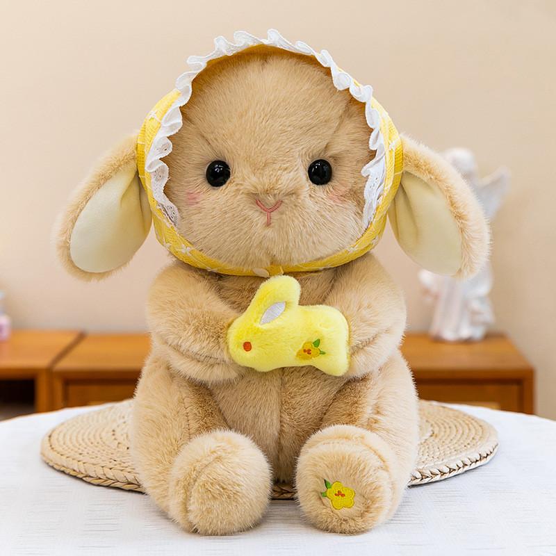 Baby Bunny Plush Toy With Pp Cotton Filling For Infant Sleep And Comfort