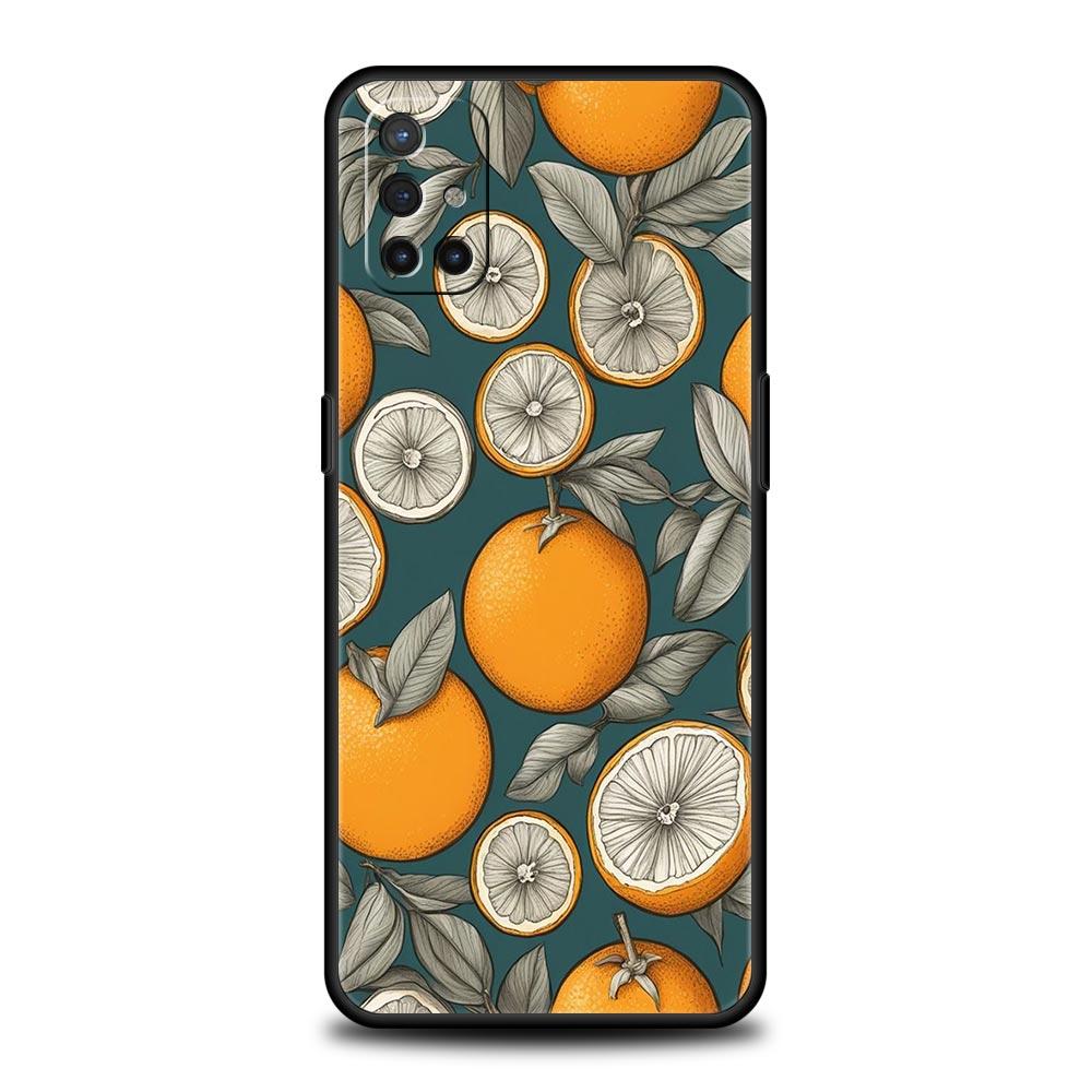 

Summer Fresh Fruit Lemon Print Phone Case For Oneplus 13R 13 12R 11 10T 10R Nord N100 N200 N10 10 9 9R 9RT CE 3 2 Z Pro Soft TPU OnePlus 11