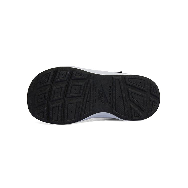 Nike Wearallday Durable Low-Top Running Shoes Baby Sneakers Black Gray White CJ3818-011