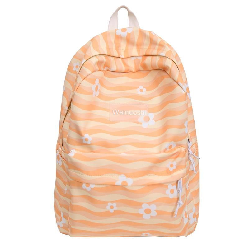 Студенческая школьная сумка с цветочным принтом — фото 20