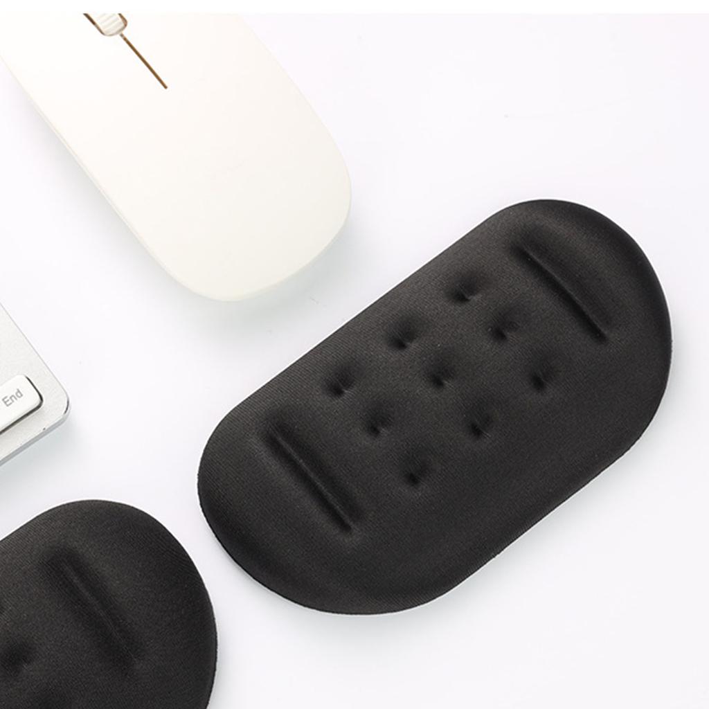 Keyboard Wrist Rest Massage Hole Breathable Fatigue Relief Slow Rebound Keyboard Wrist Pad with