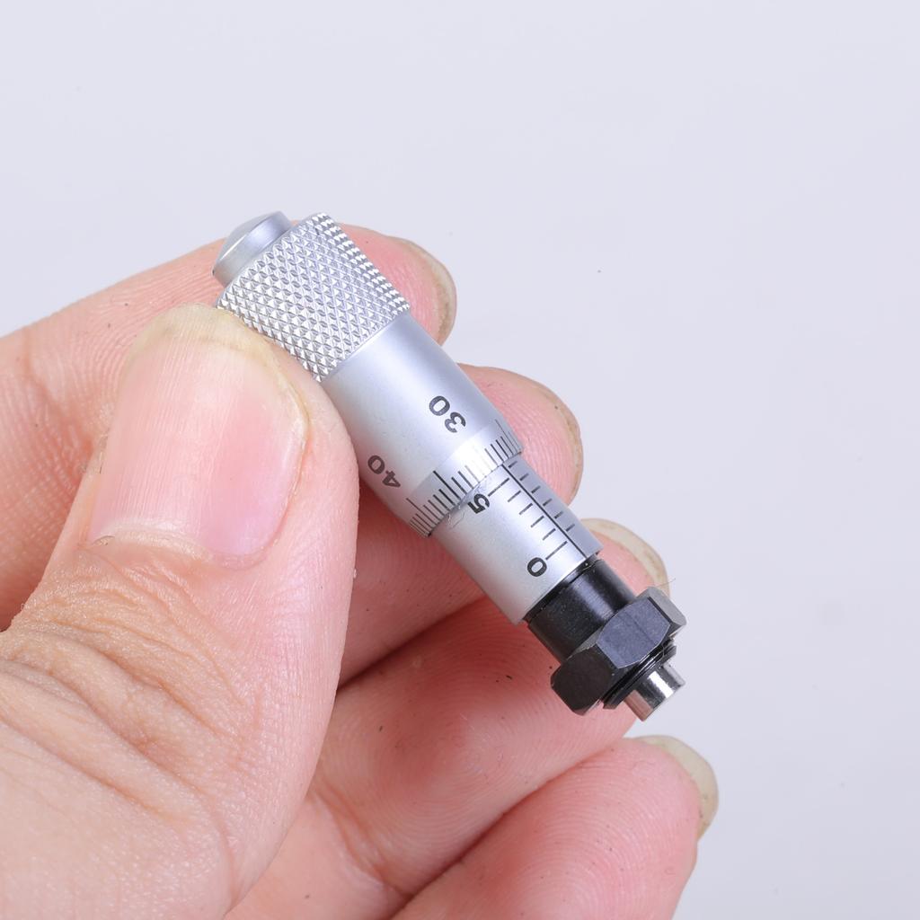 Präzisions-Mikrometerschraube Messwerkzeug 0-6,5 Kohlenstoffstahl Mikrometerschraube Maschinenbauwerkzeug für Ingenieure