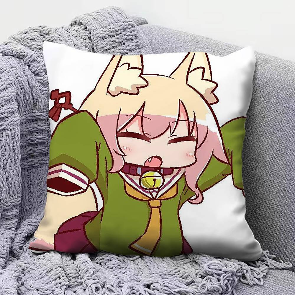 KemomimiChan Cute   Home Sofa Cushion Covers and Aecorative Custom Pillow Covers