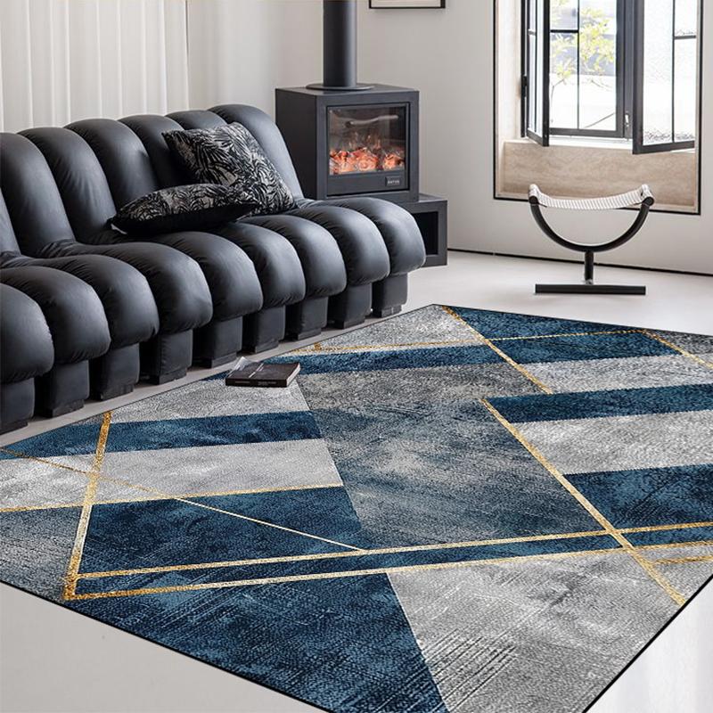 Nordic Geometric soft Carpet Bathroom Floor Mat Carpets for Living Room Modern Luxury Decor Sofa Table Large Area washable Rugs