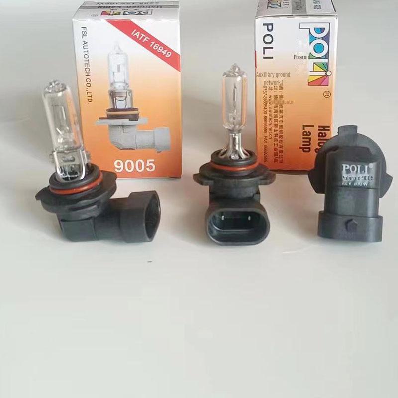 

Галогеновая автомобильная лампочка дальнего/ближнего света 12 В - модели H1, H3, H4, H7, H8, H11 9005 100W