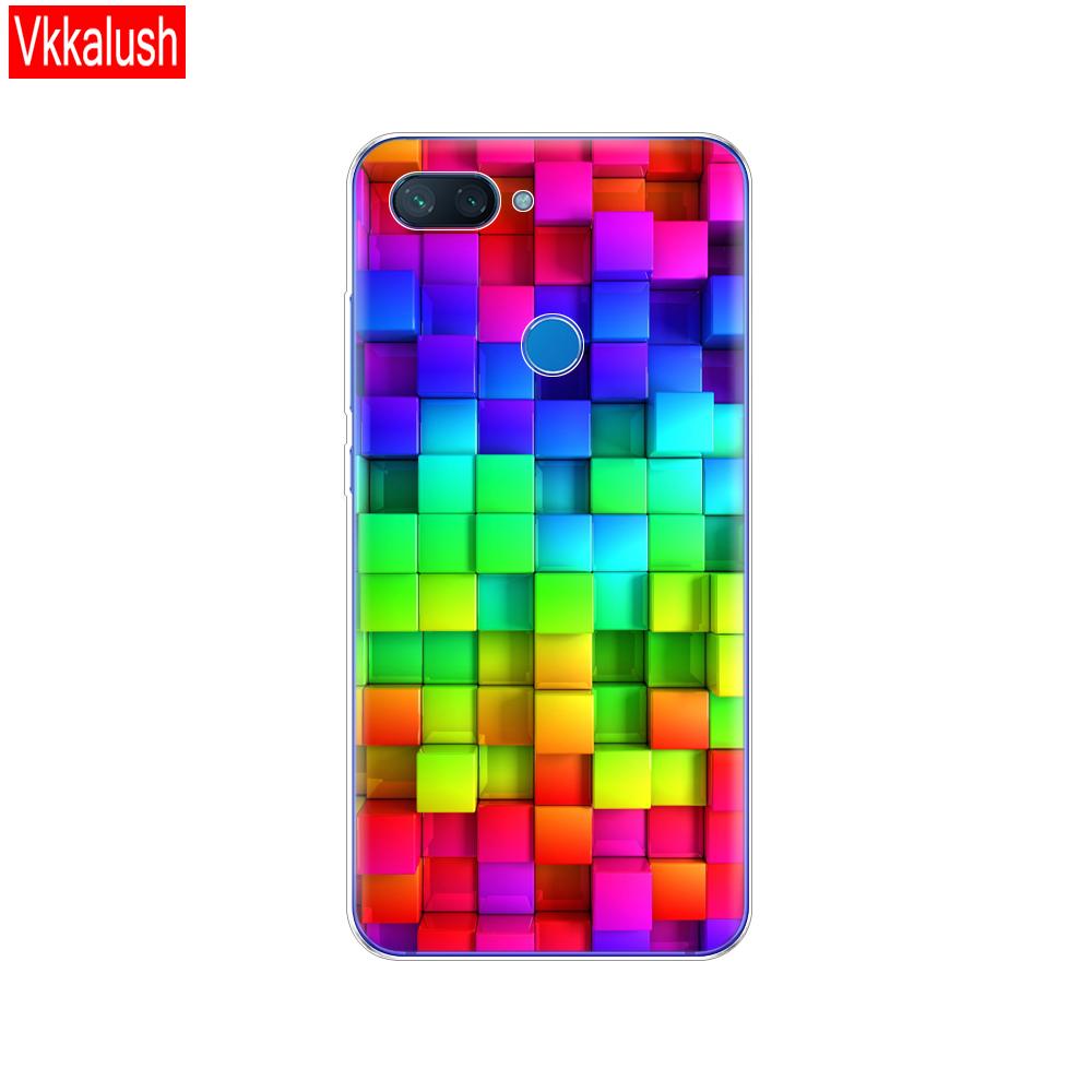Silikonhülle Für Xiaomi mi 8 LITE Hülle 6,26 Zoll klar TPU niedliche Hülle Für Xiaomi mi 8 lite Rückseite Für Xiaomi mi8 coque capa