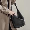 Genuine Leather Large-capacity Work Commuting Bag, High-end Bucket Bag