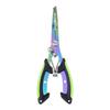 Titanium Dual-Color Eagle Mouth Fish Control Pliers Multifunction Hook Remover Line Cutter Split Ring Opener Lure Pliers
