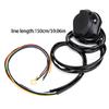 Lightweight 7 Pin Trailer Light Plug Wiring Harness for Convenient Storage & Portability Reliable Electrical Connection