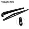 ABS Rear Windshield Wiper With Blade For FIAT Panda Mk2 Hatchback 2003-2012 Windscreen Wipers Parts Car Accessories