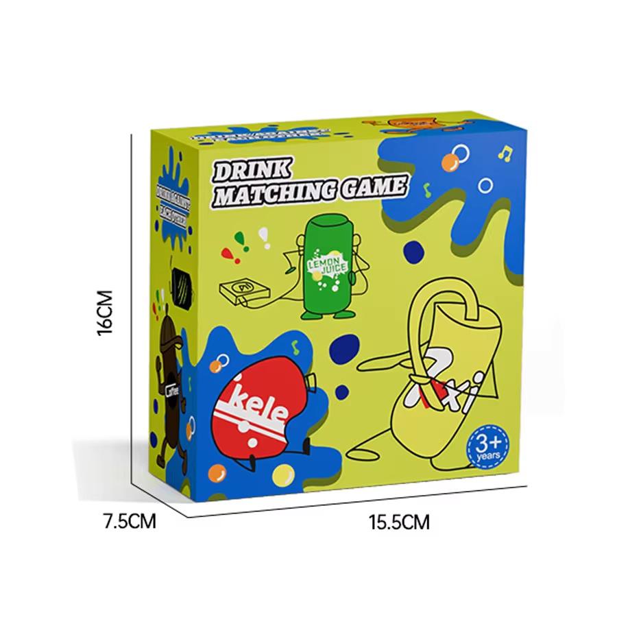 Color Matching Bottle Guess Challenge Puzzle Game Set Memory & Logic Training Strategy Board Game Party Halloween Christmas Gift
