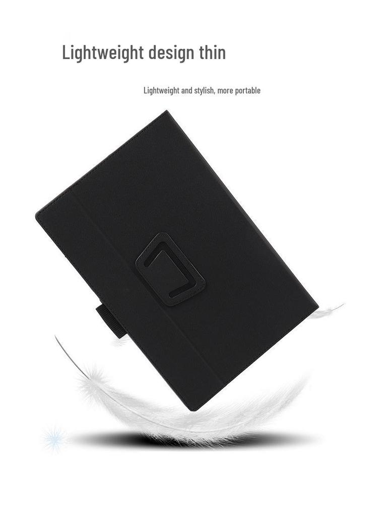 Kožené pouzdro Tab15 Pro: Ochranný 10,5" kryt na tablet se stojánkem a opěrkou rukou