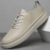 Fashion Hot Sale Men's Casual Shoes Handmade Genuine Leather Oxford Shoes Comfortable Men Sneakers New Breathable Male Walking Footwear