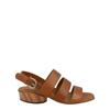 Trezze Slingback Sandals Brown