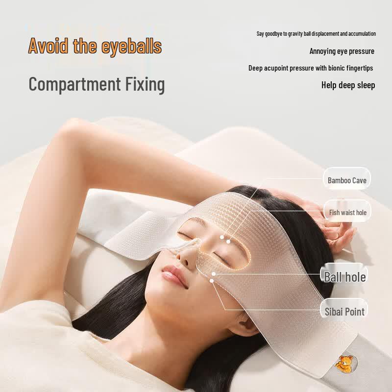 Bear Gravity Hot Compress Sleep Eye Mask CN plug (adapter included)