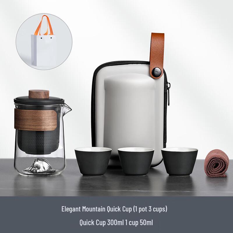 Woding Portable Ceramic Tea Set
