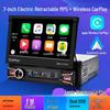 7" Retractable Screen Car DVD Navigation MP5/MP3 Player with Radio & CD Support