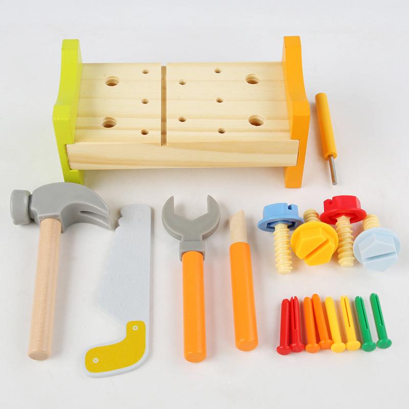 Kids Tool Bench Workshop Workbench Construction Toys For Kids Educational Preschool Learning Montessori Toys Learning Sensory To