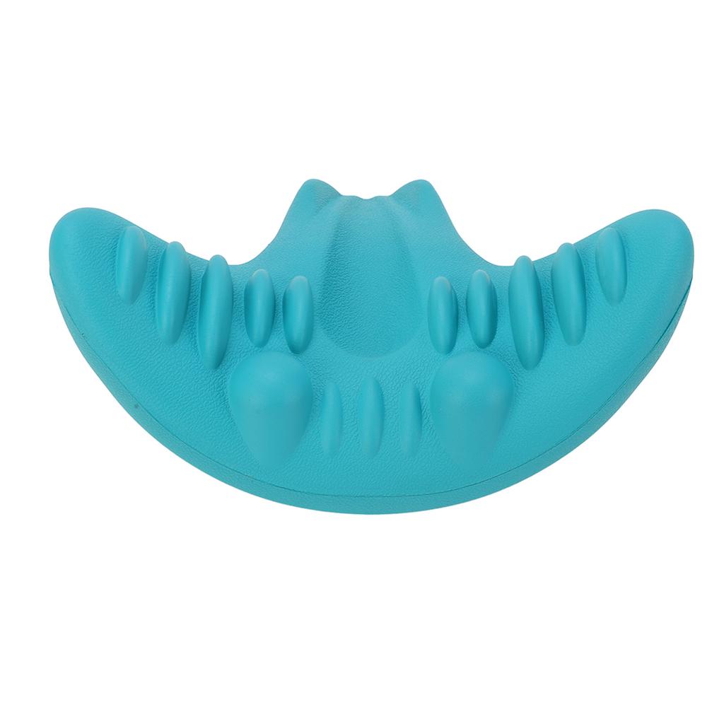 Neck and Shoulder Relaxer Cervical Traction Trigger Point Massage Pillow Neck Support Brace for Daily Health Care