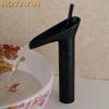 Rubinetto a Cascata Classico in Bronzo Antico per Lavabo a Foro Singolo Acqua Calda Fredda Rubinetto a Calice per Lavabo da Bagno YT-5039