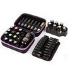 Umora Essential Oil Storage Case, Holds 37 Bottles, 5ml, 10ml, 15ml, 115ml, Large Capacity, Portable (Purple)