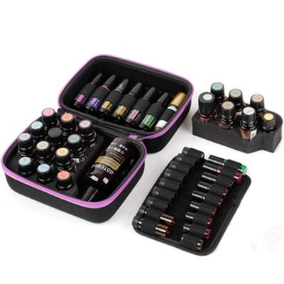 Umora Essential Oil Storage Case, Holds 37 Bottles, 5ml, 10ml, 15ml, 115ml, Large Capacity, Portable (Purple)