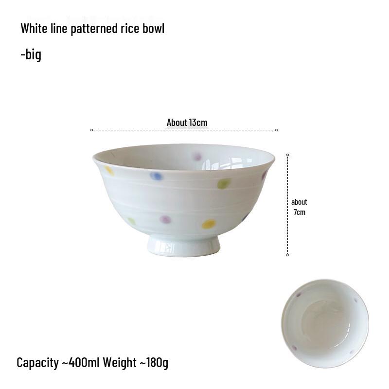 

Ru Han Japanese Style Lightweight Rice Bowl