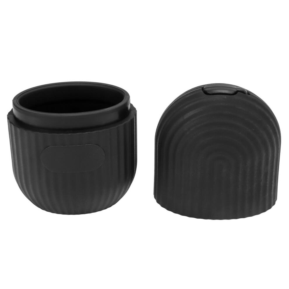 Eisgesichtsroller Kalte Eisformhalter Silikon Wiederverwendbar für Gesichtsbeauty DIY Gesichtsbehandlung Schwarz gestreift