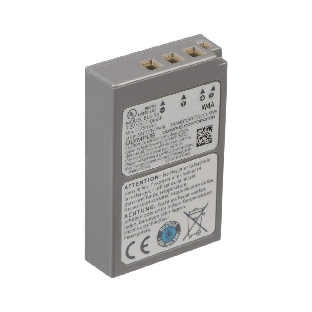 OLYMPUS Mirrorless Camera Lithium-Ion Rechargeable Battery BLS-50