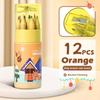 12pcs 12 Colors Drawing Graffiti Pencil with Sharpener Art Painting Pencil  School Office