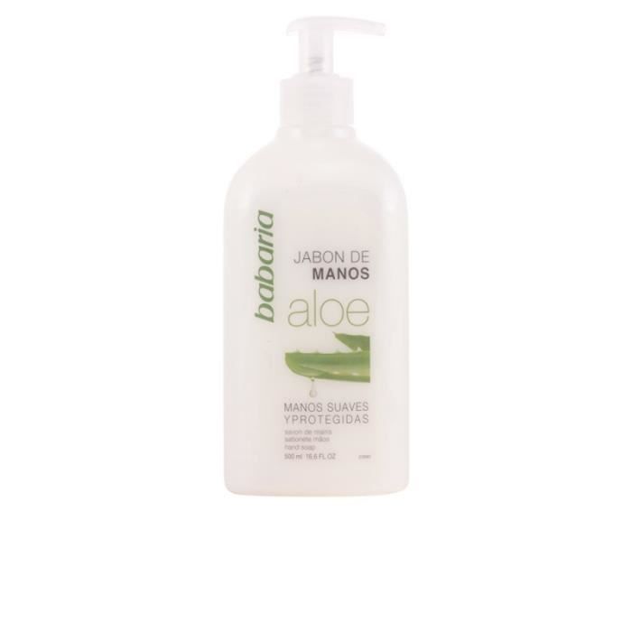 BABARIA - Savon à mains Aloe Vera 500 ml