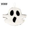 Halloween Plush Ghost Decor Hanging Ornament, Cute Spooky Tabletop Decoration for Home Figurine, Holiday Atmosphere Props, Funny Party Supplies