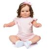 50/60 cm Beauty Regenered Panenka Maddie Soft Cloth Body Reborn Baby Dolls Dívka Batole Dítě Dárek k svátku Starý muž Doprovod Baby Doll Hračky