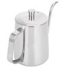 600ml Coffee Drip Kettle 304 Stainless Steel Slender Spout Thicken Coffee Pot with Cover
