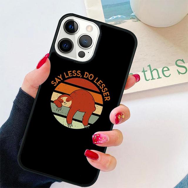 

Sloth Hiking Team We will get there Phone Case Cover For iPhone 17 Air 15 16 14 13 12 Pro Max 11 Pro Max Plus iPhone 16plus