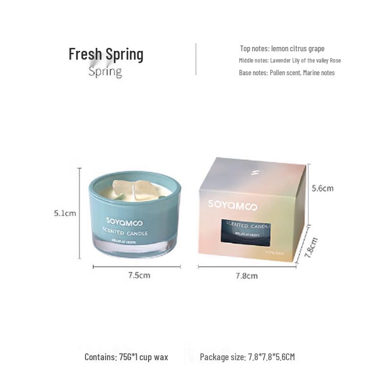 Oujiewang Crystal Aromatherapy Candle