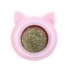 Rotatable Catnip Ball Natural Safe Catnip Edible Lick Balls with Transparent Cover Catnip Balls Toy for Cats Pet Treats Supplies