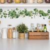 Väggklistermärke Självhäftande Blad Väggklistermärken Lätta att Applicera Bladdekaler Vardagsrum Sovrum Sovsal Naturdekor