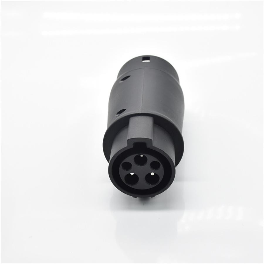 Electric Cars Vehicle Charger Charging Connector Adapter IEC 62196 To SAE J1772