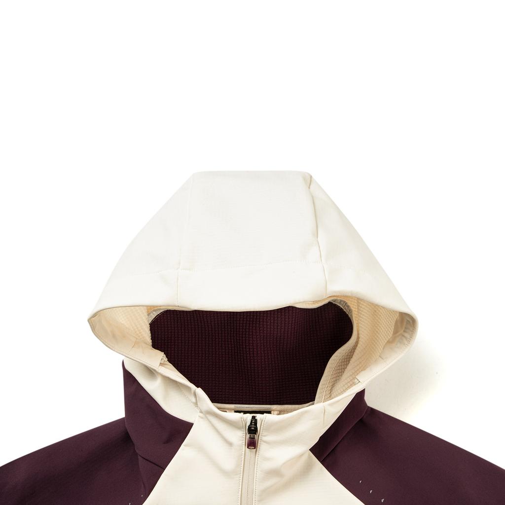 Li Ning Running Series Windproof Water-Repellent Hooded Softshell Jacket Women jackets AFDVB56-3