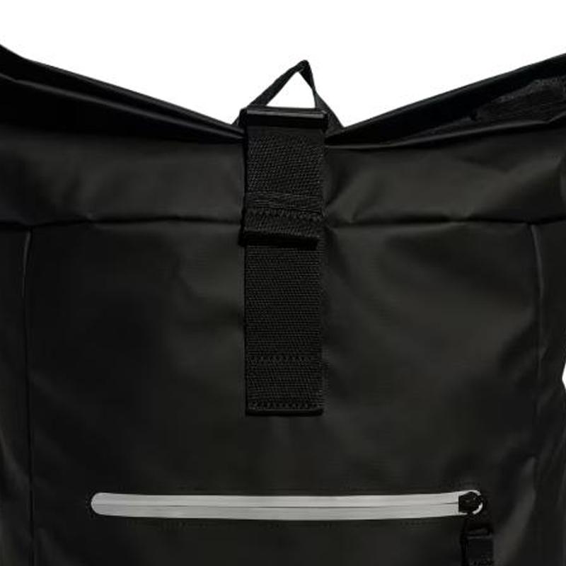 Adidas 24.75L Classic Brand Logo Polyurethane Backpack Unisex Backpack Black JD9565