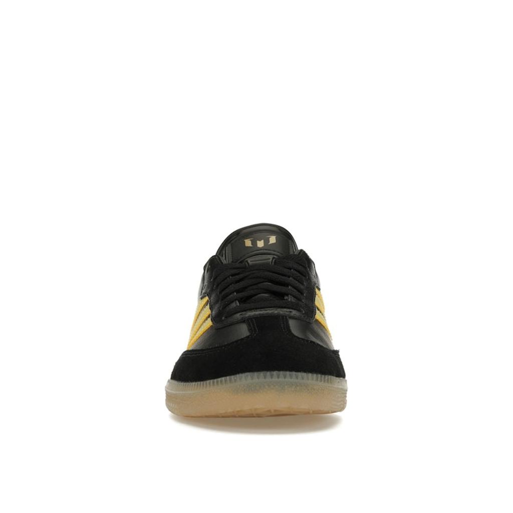 Lionel Messi X Adidas Samba Triunfo Dorado Unisex Sneakers Black Gold-Metallic Gum IH8159