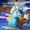UFO Excavator & Bulldozer Toy Vehicle for Kids Ages 0-6