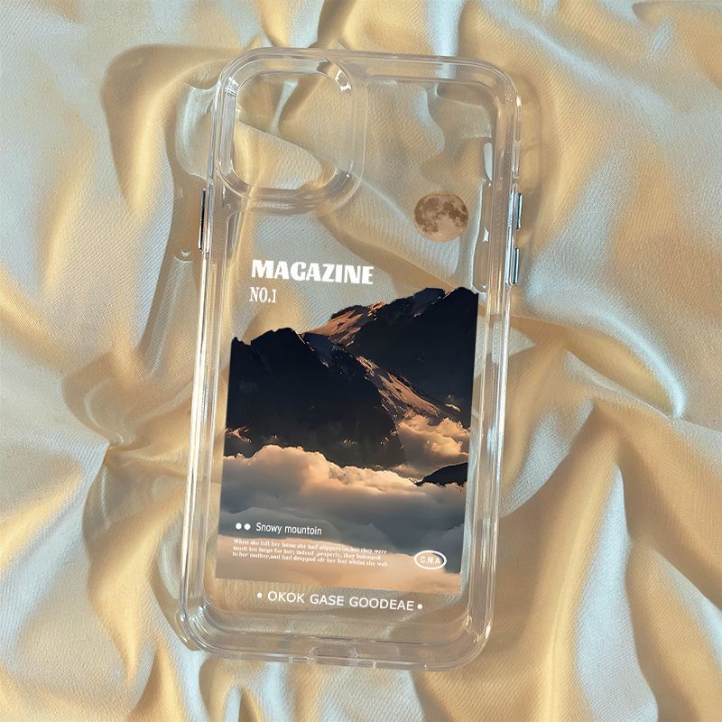 

Чохол для телефону Morning Sea для Apple iPhone 16 ProMax - Акриловий Природна Краса Хмарний Протиударний Повний Захист на iPhone 16/15/14/13/12/11/Pro/Plus/Promax Apple 12