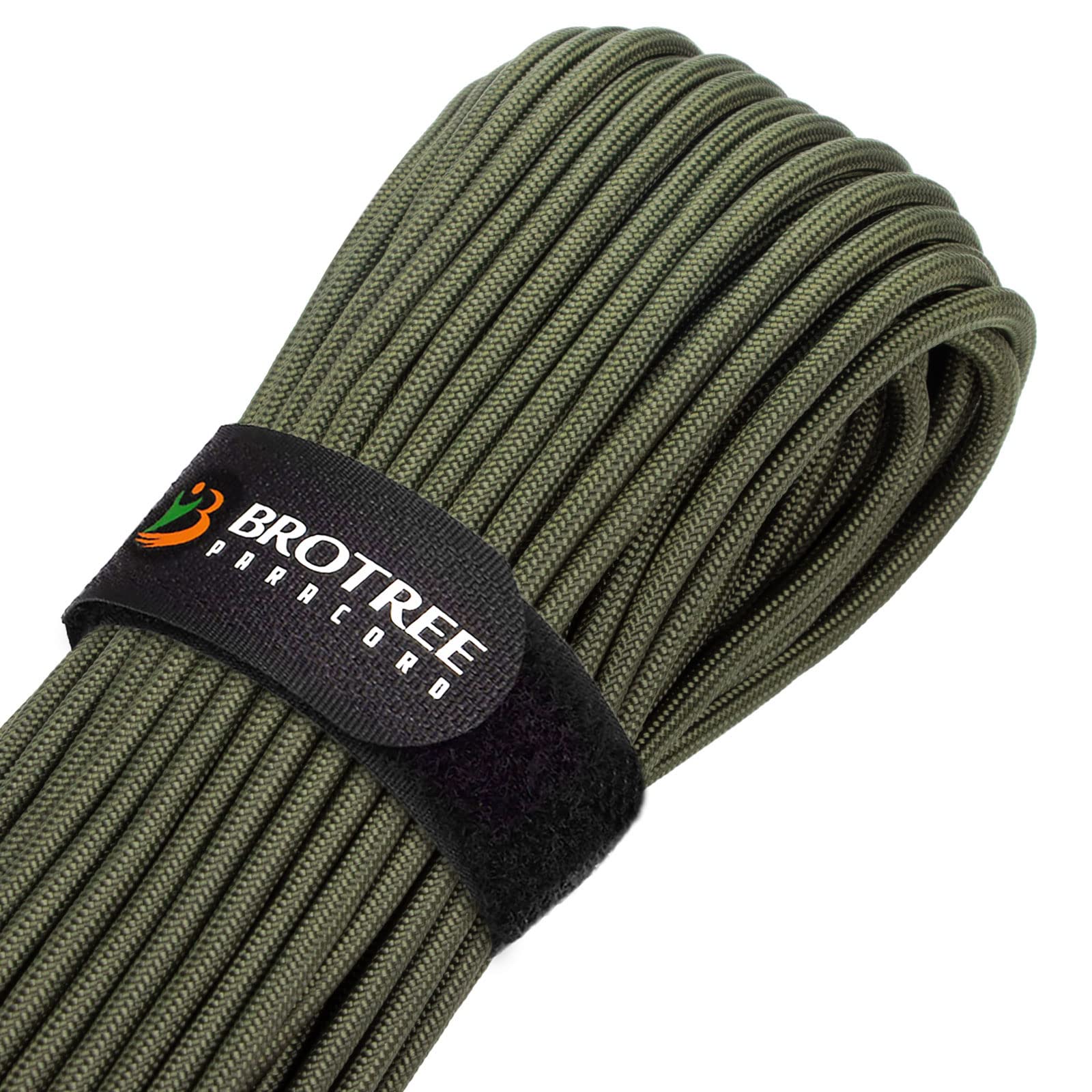 

Brotree Paracord 4mm 30m Reflective Guy Rope Load Capacity 280kg Tent Rope for Camping Survival Outdoor Fixation with Velcro 9-core