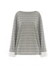 PAIGEFLYNN Contrast Sleeve Stripe T-Shirt_P6Ats028C