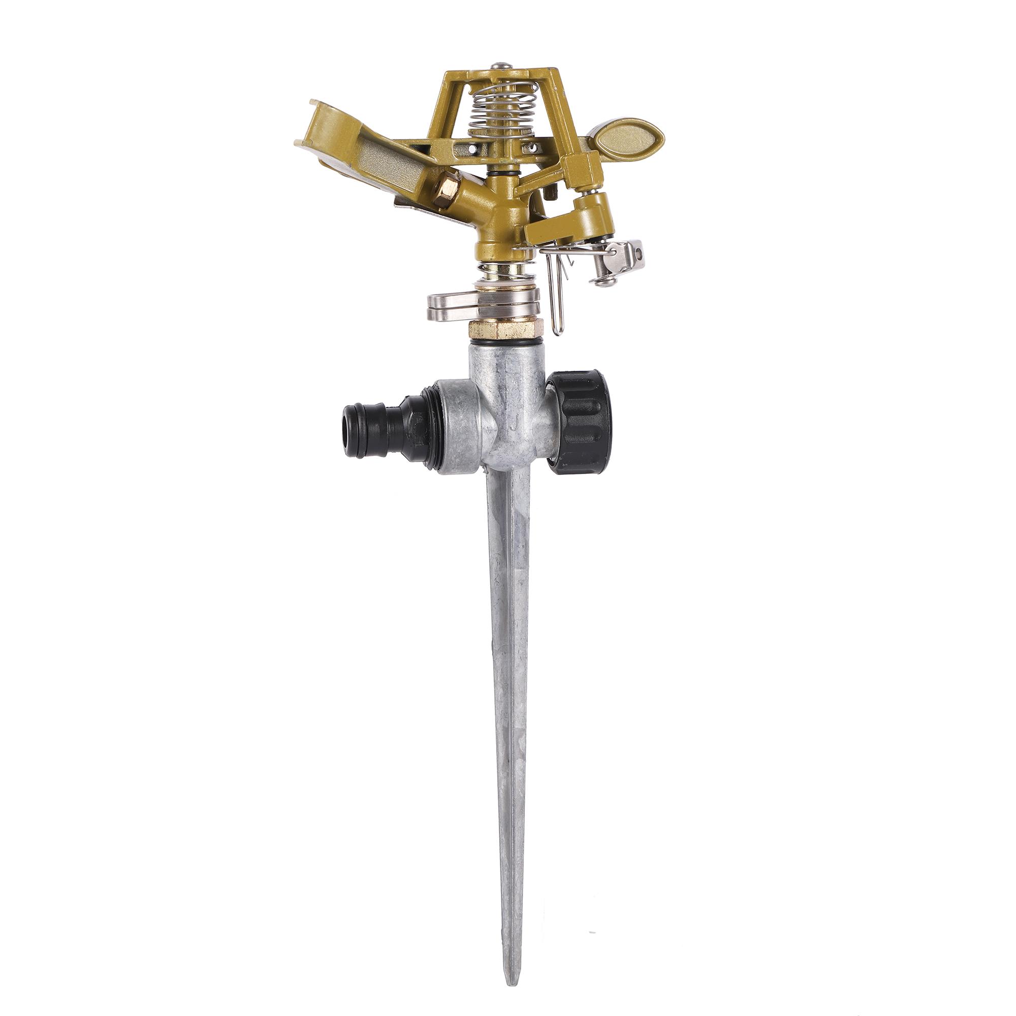 

Вращающийся рокерный спринклер с наружной резьбой 1/2 дюйма, регулируемый ударный спринклер, газонокосилка, сад, парк, фруктовый сад, полевая насадка для полива