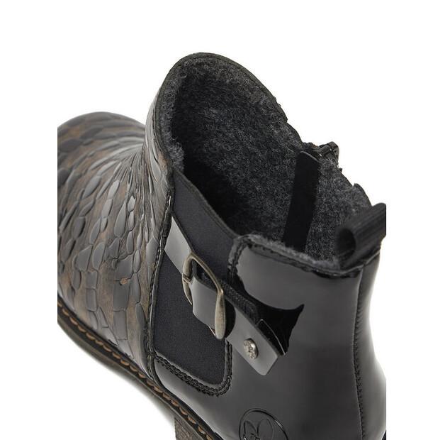 Ботильоны Rieker CEO-Z4965-90 черные